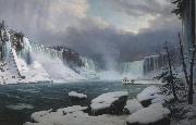 Hippolyte Sebron les chutes du Niagara Germany oil painting artist